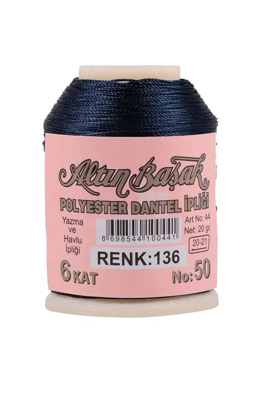 RT-RYL-HMR17341 3 Adet Altınbaşak Oya Ve Dantel İpi 20 Gr - Royaleks - No: 903 - 102 - 136