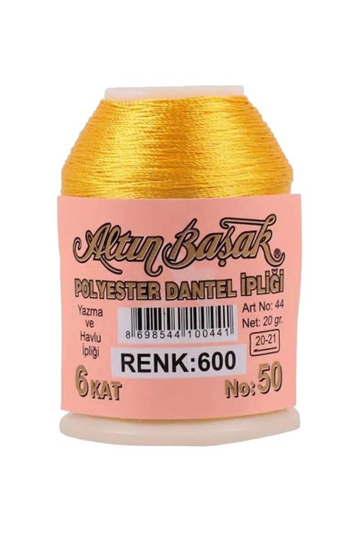 RT-RYL-HMR17347 3 Adet Altınbaşak Oya Ve Dantel İpi 20 Gr - Royaleks - No: 600 - 312 - 363