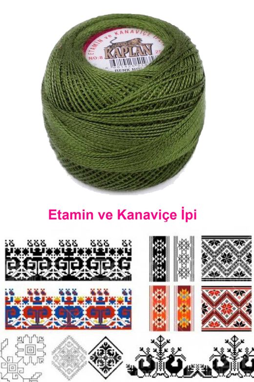 RT-RYL-HMR17572 Kaplan Etamin Ve Kanaviçe İpi 8 No Kod/renk: 116 - Royaleks