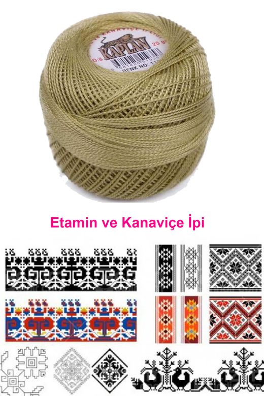 RT-RYL-HMR17573 Kaplan Etamin Ve Kanaviçe İpi 8 No Kod/renk: 118 - Royaleks