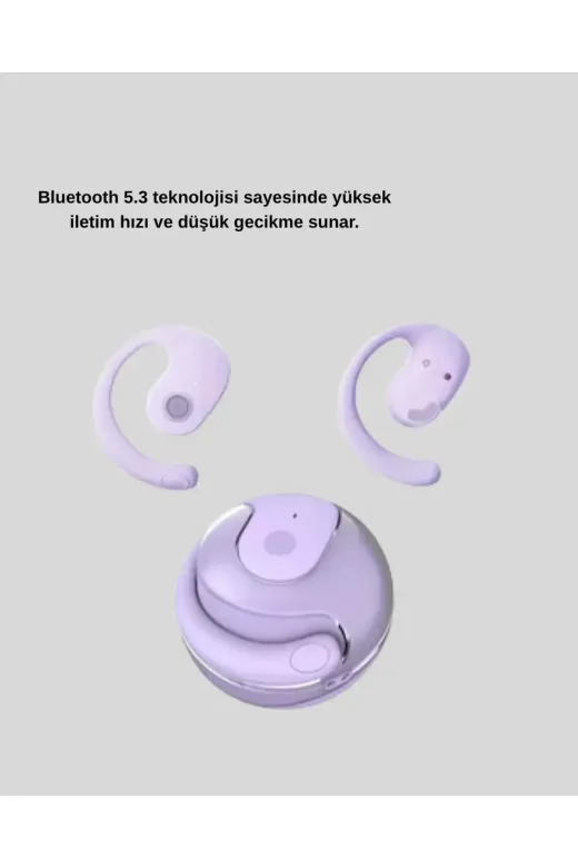 S05 Kablosuz Kulaklık Bluetooth 5.3 IPX4 Su Geçirmez Stereo Ses Otomatik Bağlantı Yeni Nesil