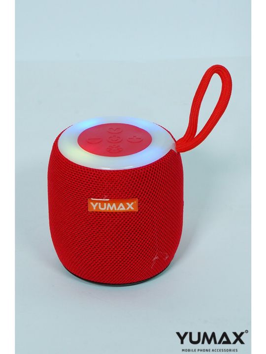 s11kırmızı. Taşınabilir Bluetooth Hoparlör – Renkli Led Işıklı, 5W Güç, Sd & Usb Destekli, 5 Renk Seçeneği