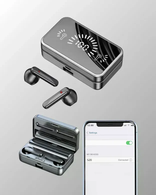 S20 Kablosuz Kulaklık – 360° Surround Stereo Ses Siste ile Derin Ses Deneyi