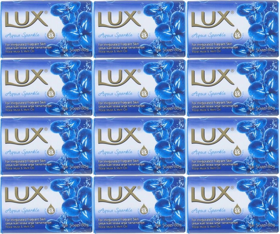 Sabun 80GR Aqua Sparkle (Su Gibi Işıltı) (12 Li Set)