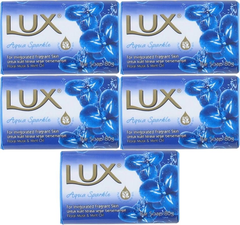 Sabun 80GR Aqua Sparkle (Su Gibi Işıltı) (5 Li Set)