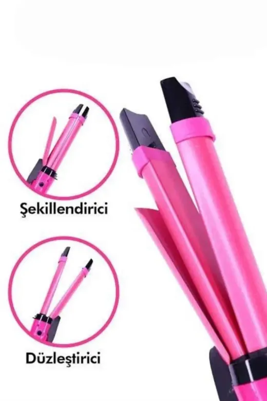Saç Şekillendirici Düzleştirici ve Maşa Özellikli Şekillendirici Serak Kaplama