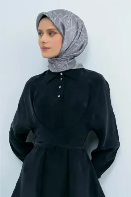 Saf İpek Twill Eşarp 9522D 84