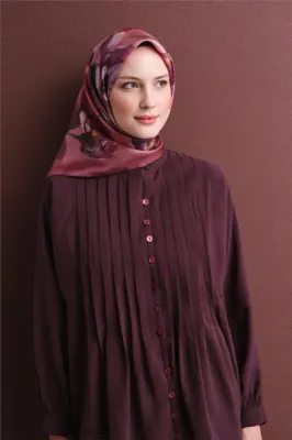 Saf İpek Twill Eşarp 9611D 31