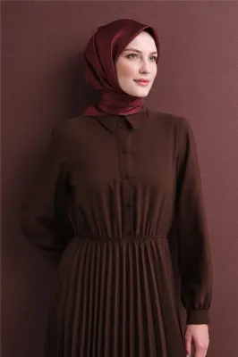 Saf İpek Twill Eşarp 9642D 37