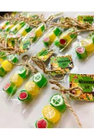 Safari Temalı Doğum Günü, Babyshower, Yaş Günü Hediye Şeker 50 Adet