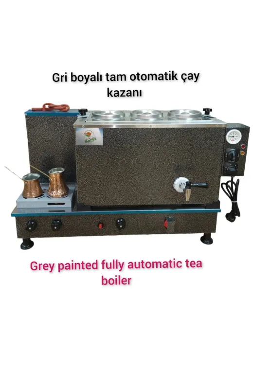 SAFİR ÇAY KAZANLARI 07022025griventillli3 3 Gözlü Ce Belgeli Gazmer Açılış Onaylı Gaz Koku Algılama Ve Kesme Sistemli Gri Çay Kazanı