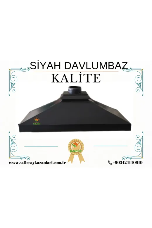SAFİR ÇAY KAZANLARI 20072024s3siyahdav Çay Ocağı Davlumbazı 3 Gözlü Çay Kazanına Için Siyah Davlumbaz Siyah Özel Renk Davlumbaz 110 Cm