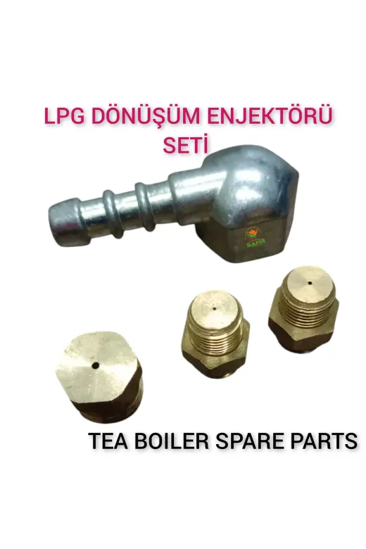 SAFİR ÇAY KAZANLARI 261220241 Çay Makinesi Lpg Dönüşüm Enjektörü Lpg Safir Dönüşüm Kiti