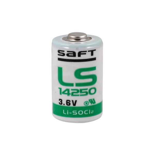 Saft LS 14250 3.6V 1/2 AA Size Pil (Li-SI2)
