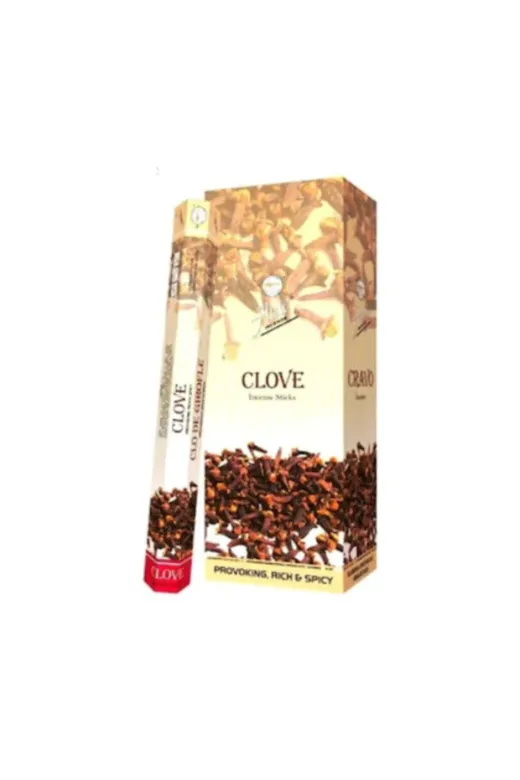 Sakız Ağacı SA55641 Flute Tütsü Clove 20 Çubuk