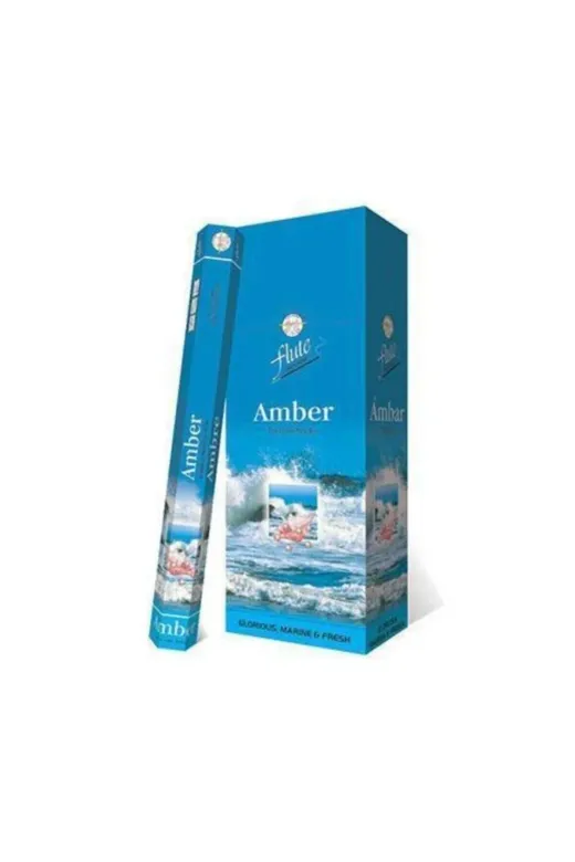 Sakız Ağacı SA55651 Flute Tütsü Amber 20 Çubuk