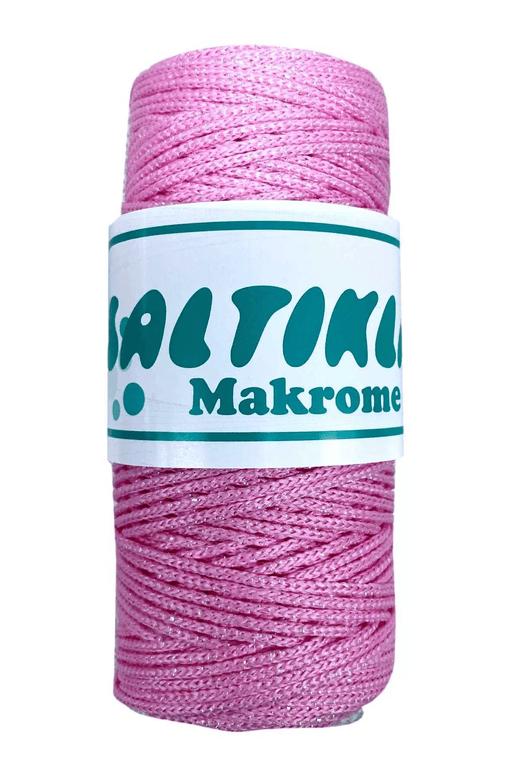 SALTIKLAR RT-7QZZDOO440 1 Adet Polyester Simli Makrome İpi Ss-1545