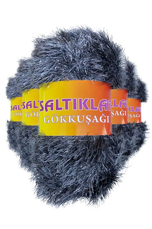 SALTIKLAR RT-RYL-4-5ARSLGK21 5 Adet Gökkuşağı El Örgü İpi Yünü 21