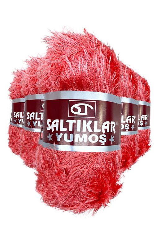 SALTIKLAR RT-RYL-5-3ARSLYM17 5 Adet Yumoş Sakallı El Örgü Ipi Yünü 17