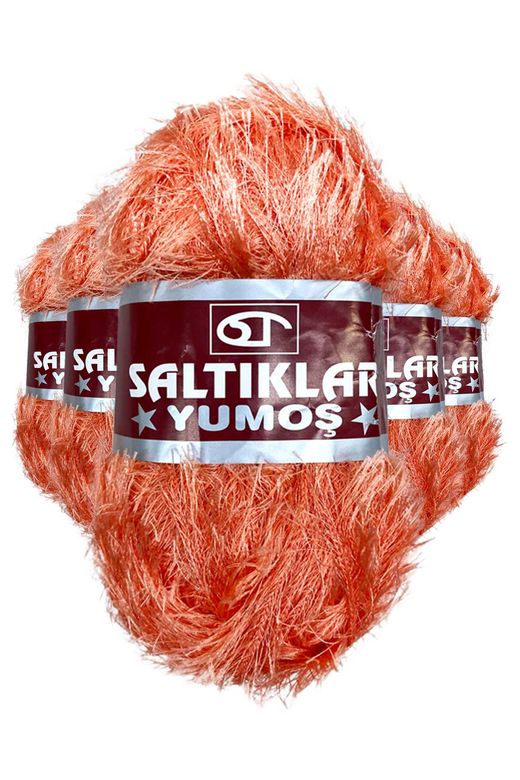 SALTIKLAR RT-RYL-5-3ARSLYM19 5 Adet Yumoş Sakallı El Örgü Ipi Yünü 19