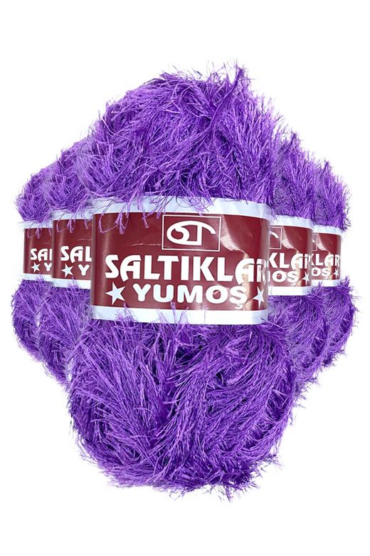 SALTIKLAR RT-RYL-5-3ARSLYM30 5 Adet Yumoş Sakallı El Örgü Ipi Yünü 30