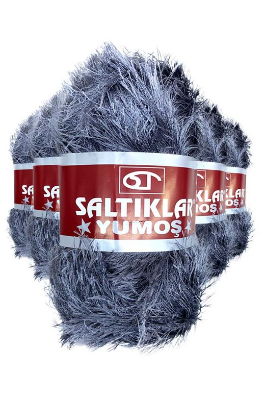 SALTIKLAR RT-RYL-5-3ARSLYM36 5 Adet Yumoş Sakallı El Örgü Ipi Yünü 36