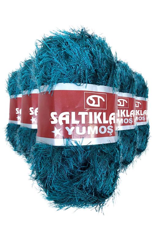 SALTIKLAR RT-RYL-5-3ARSLYM39 5 Adet Yumoş Sakallı El Örgü Ipi Yünü 39