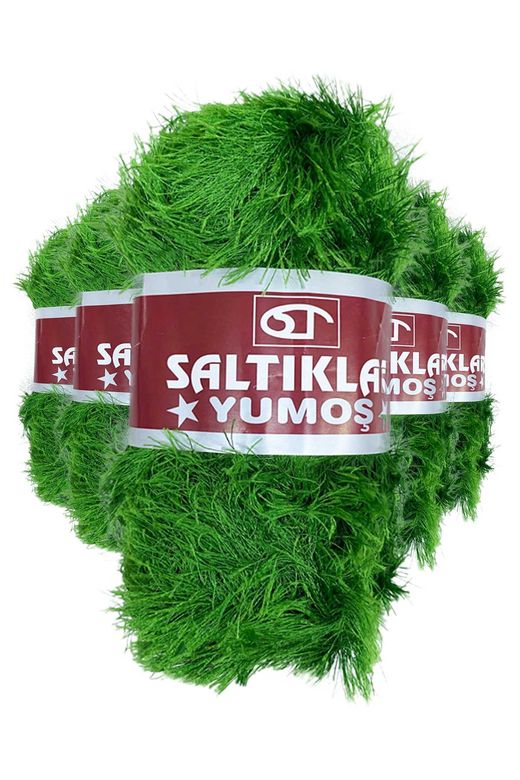 SALTIKLAR RT-RYL-5-3ARSLYM41 5 Adet Yumoş Sakallı El Örgü Ipi Yünü 41
