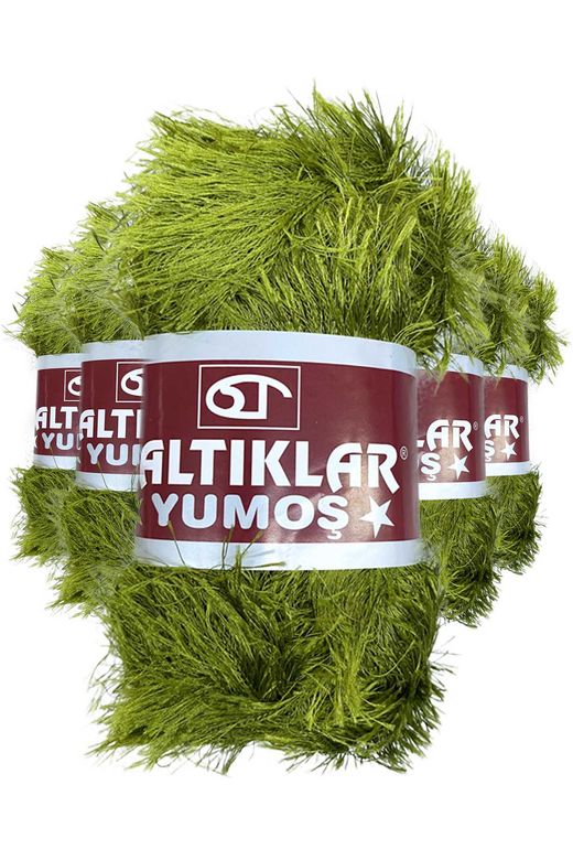 SALTIKLAR RT-RYL-5-3ARSLYM44 5 Adet Yumoş Sakallı El Örgü Ipi Yünü 44