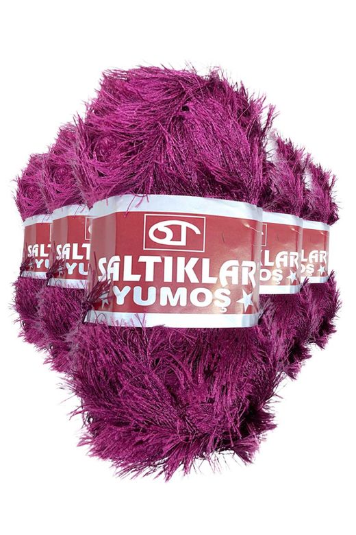 SALTIKLAR RT-RYL-5-3ARSLYM86 5 Adet Yumoş Sakallı El Örgü Ipi Yünü 86