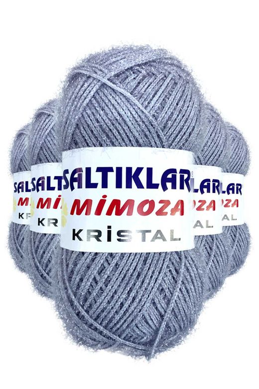 SALTIKLAR RT-RYL-5ARSLMK06 5 Adet Mimoza Kristal Işıltılı Şal Patik Yelek İpi 06