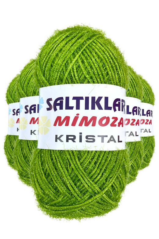SALTIKLAR RT-RYL-5ARSLMK47 5 Adet Mimoza Kristal Işıltılı Şal Patik Yelek İpi 47