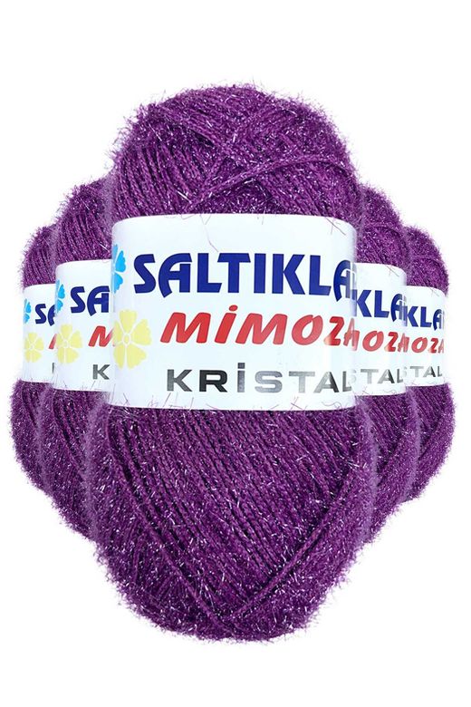 SALTIKLAR RT-RYL-5ARSLMK86 5 Adet Mimoza Kristal Işıltılı Şal Patik Yelek İpi 86