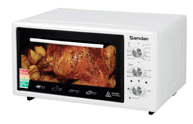 Şamdan M-2003  İç Aydınlatmalı Turbo Fanlı  Mini Fırın