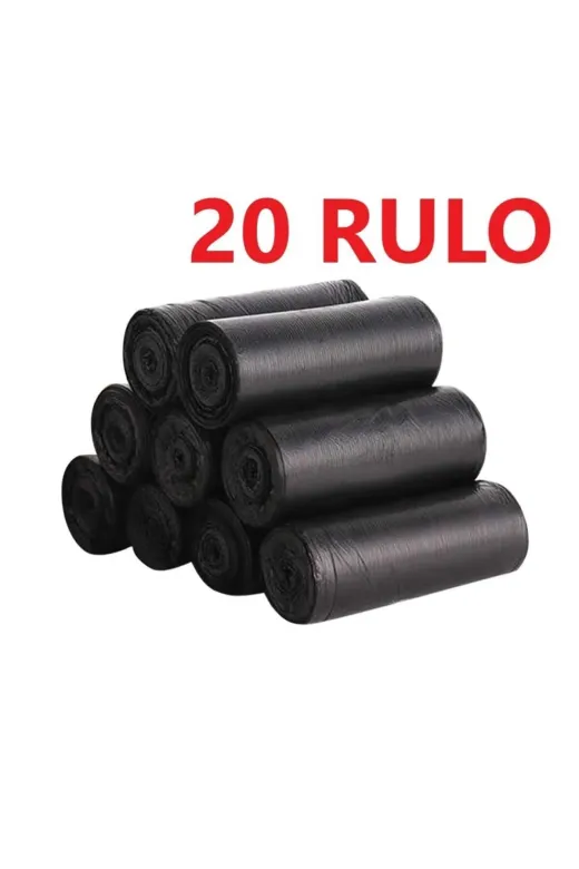 SAMET AMBALAJ TYBHO0ZJJD1GJ07M55 80*110 Çöp Poşeti 300 Gr (20 Rulo-200 Adet)