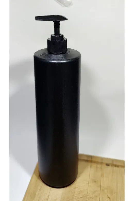 Sampex 8697431719061 50 Adet 1000 Ml Sıvı Sabun,deterjan,dezenfekten Doldurulabilir Plastikşişe Pompa Kapaklı