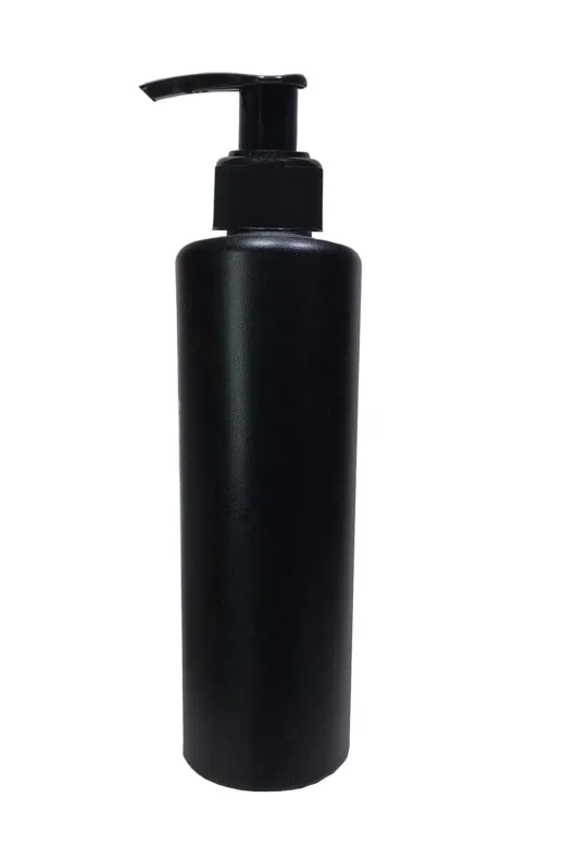 Sampex 86974317354880 Ambalaj 1000Ml - 1 Adet - Siyah Plastik Şişe + Sıvı Sabun Pompalı Takım