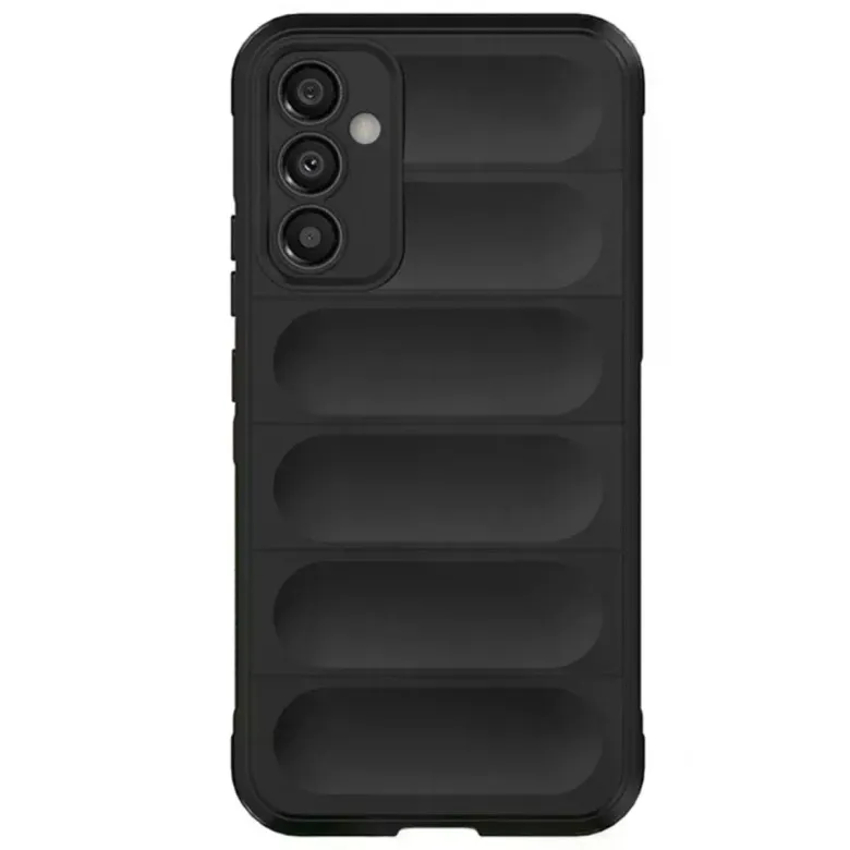 Samsung A56 Kılıf Optimum Silikon - Siyah