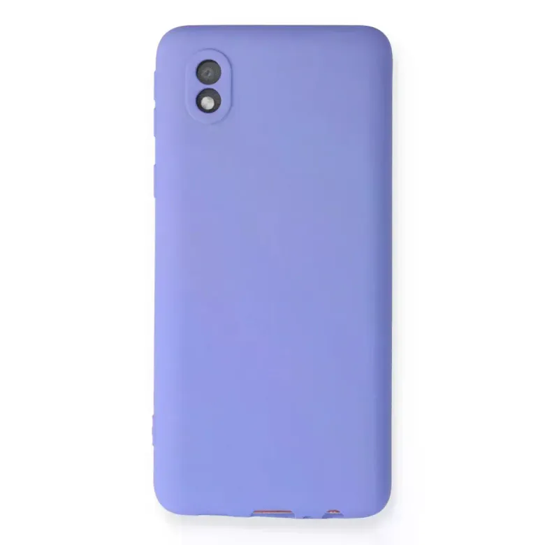 Samsung Galaxy A01 Core Kılıf First Silikon - Lila