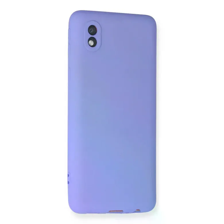 Samsung Galaxy A01 Core Kılıf First Silikon - Lila