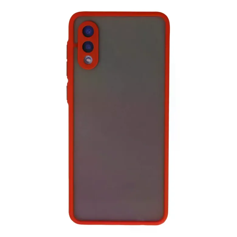 Samsung Galaxy A02 Kılıf Montreal Silikon Kapak - Kırmızı