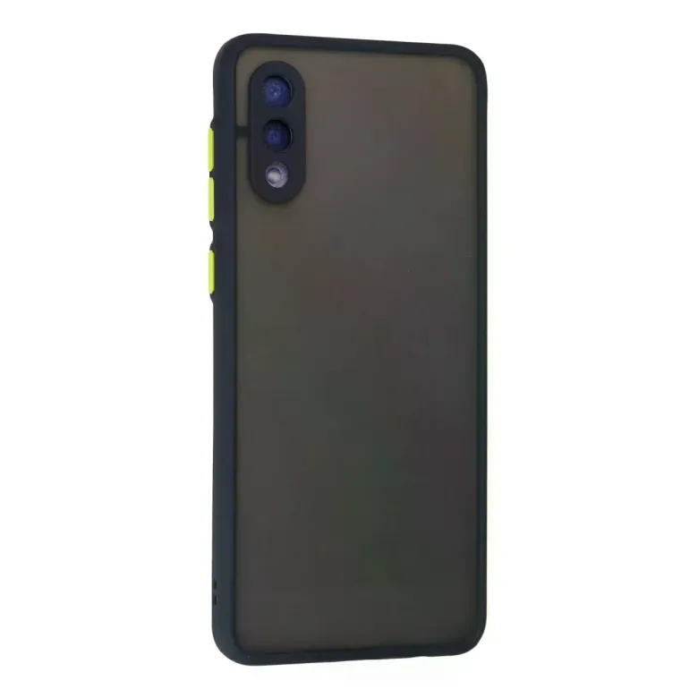 Samsung Galaxy A02 Kılıf Montreal Silikon Kapak - Lacivert