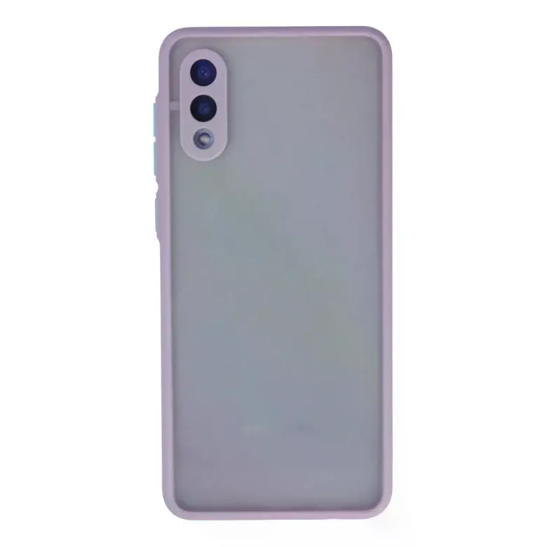 Samsung Galaxy A02 Kılıf Montreal Silikon Kapak - Mor
