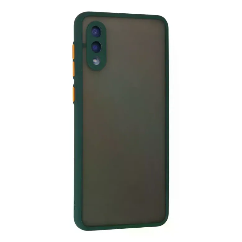 Samsung Galaxy A02 Kılıf Montreal Silikon Kapak - Yeşil