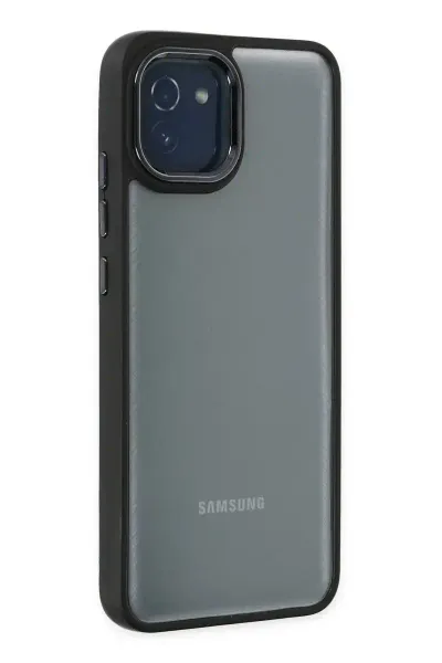 Samsung Galaxy A03 Kılıf Dora Kapak - Siyah