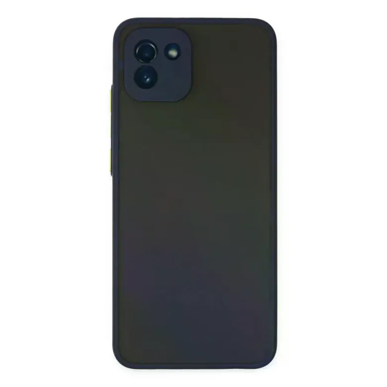 Samsung Galaxy A03 Kılıf Montreal Silikon Kapak - Lacivert