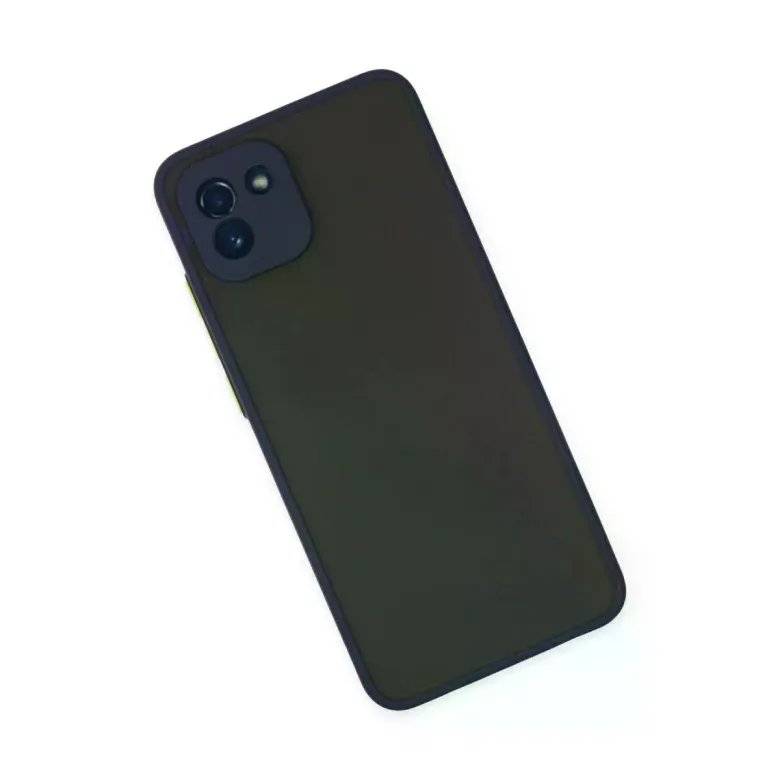 Samsung Galaxy A03 Kılıf Montreal Silikon Kapak - Lacivert