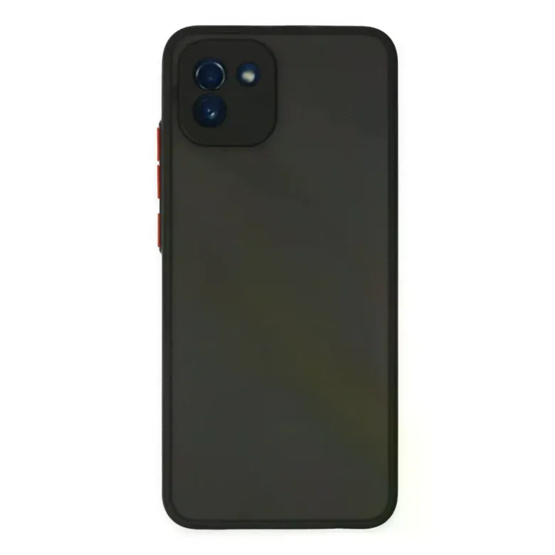Samsung Galaxy A03 Kılıf Montreal Silikon Kapak - Siyah