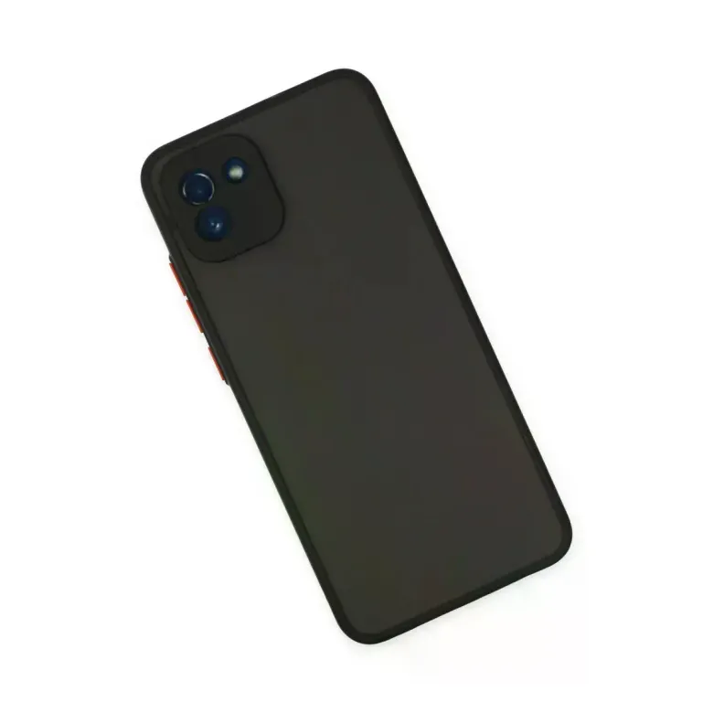 Samsung Galaxy A03 Kılıf Montreal Silikon Kapak - Siyah