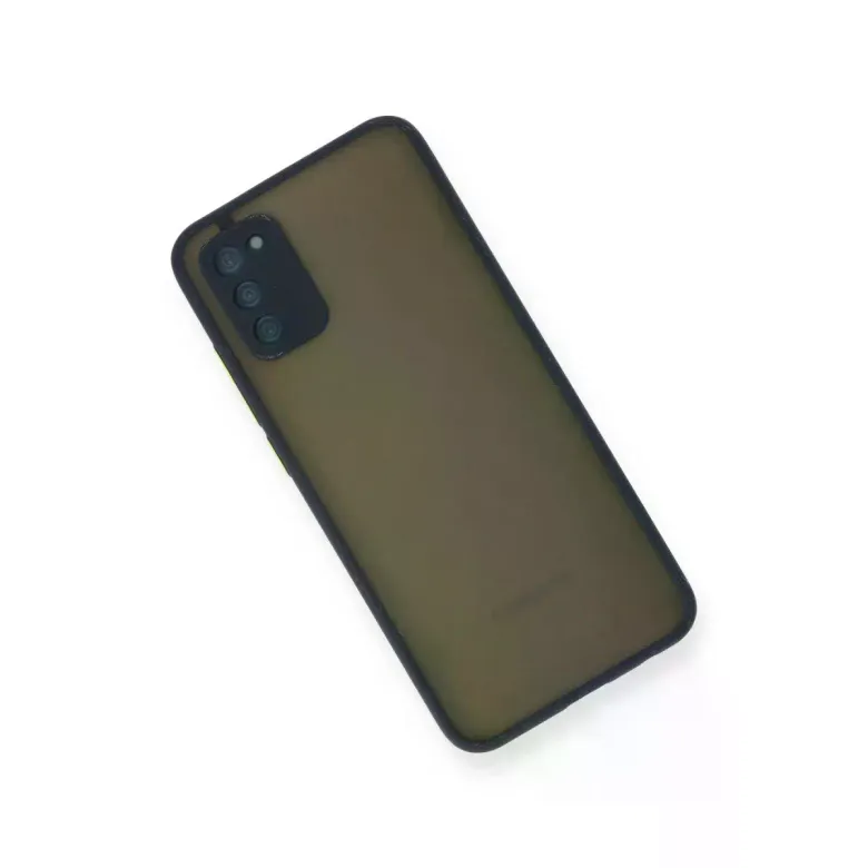 Samsung Galaxy A03s Kılıf Montreal Silikon Kapak - Lacivert
